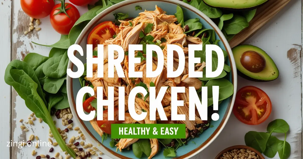 Healthy Shredded Chicken Recipes